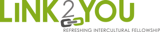 LINK2YOU refreshing intercultural fellowship logo header